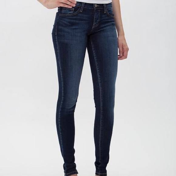 Buckle Flying Monkey Skinny Jean Dark Wash - Picture 3 of 7